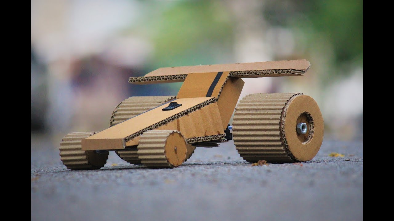 Cardboard Electric Car